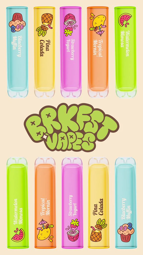 BRKFST Vapes 1000 Puffs 20mg